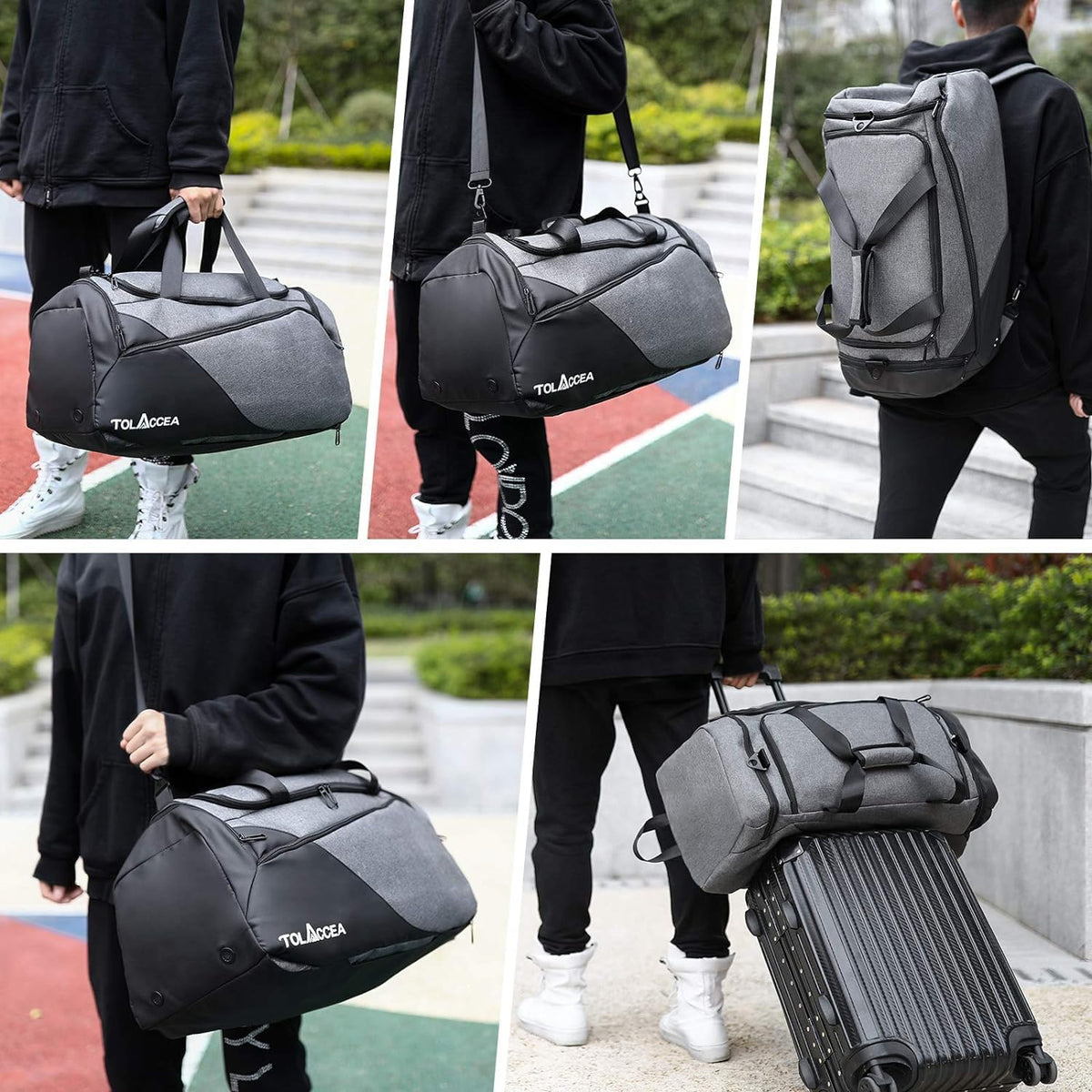 Mens gym bag with shoe compartment online